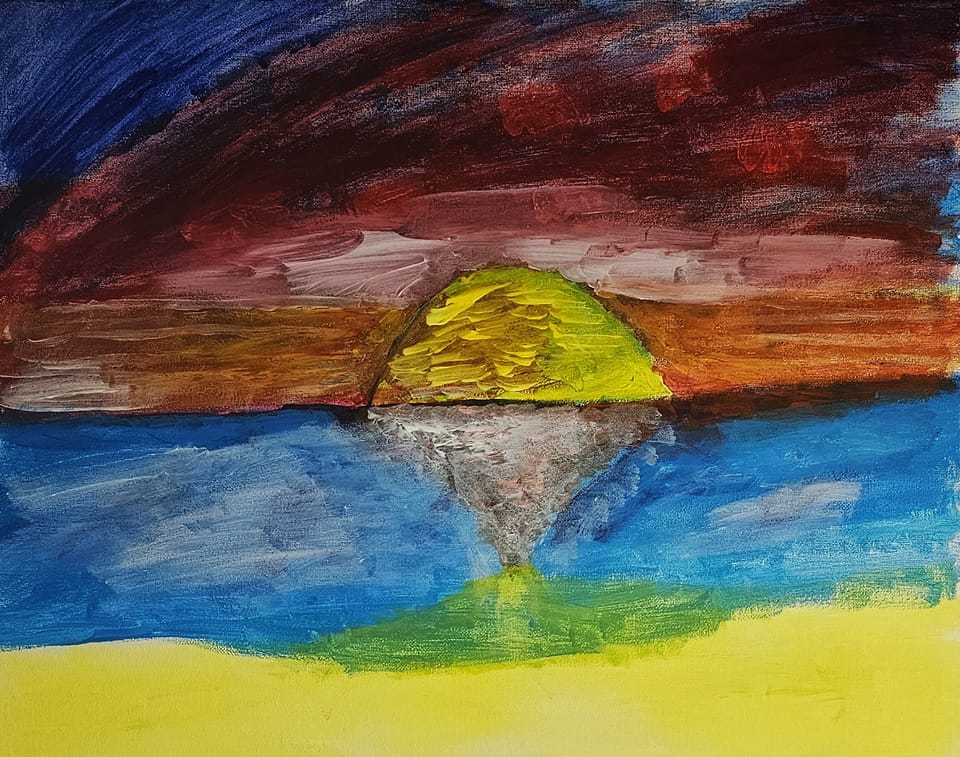 Where is the love?, Acrylic, artist: R. P. Siepak, produced: June 2024, as: Available for Acquiry, size: 50x40 cm