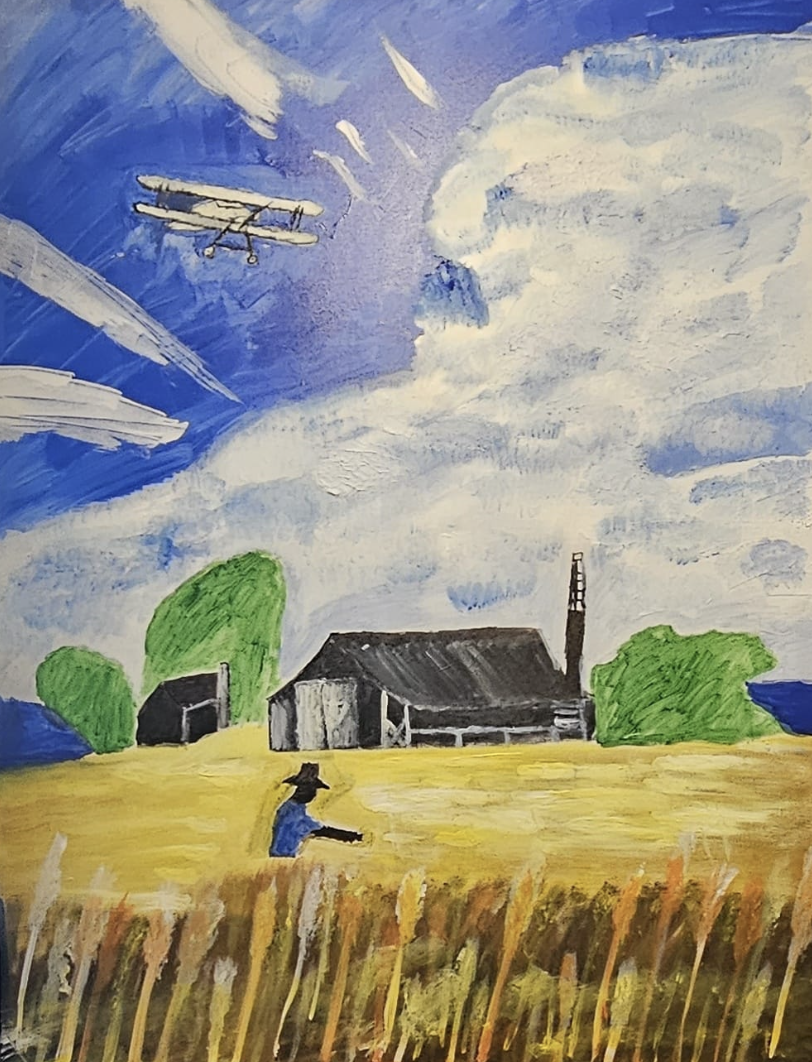 Faith Hill, Acrylic, artist: R. P. Siepak, produced: July 2024, acquired by: Feliks, location: Poland, as: Gift, size: 90x120 cm